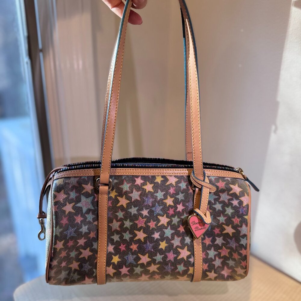 Dooney & Bourke Star Pattern Shoulder Bag - Multicolor